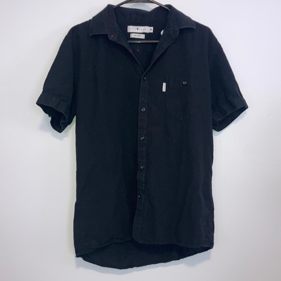 Five Four Other - Five Four Mens cambridge black Button down shirt